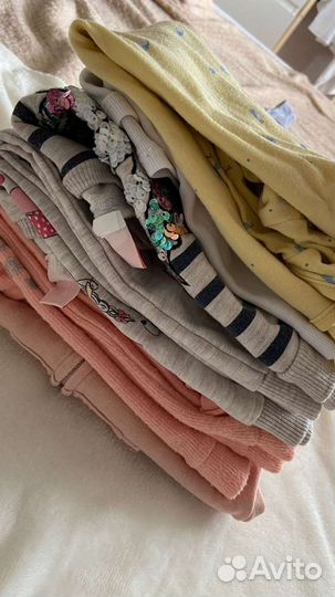 Пакет одежды на девочку 68-74см