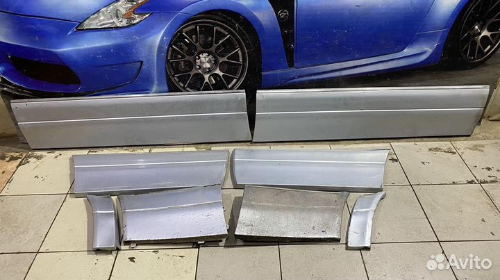 Листва дверей комплект Mercedes W140 S500