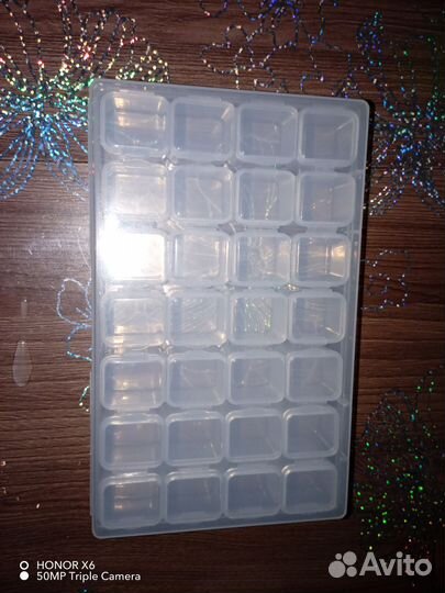 Футляр для таблеток, для бусинок