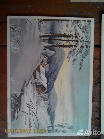 Почтовые карточки СССР и Германии, открытки