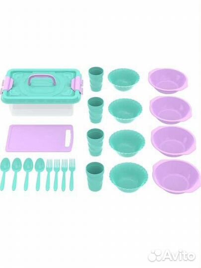 Набор посуды. Походная, дорожная посуда