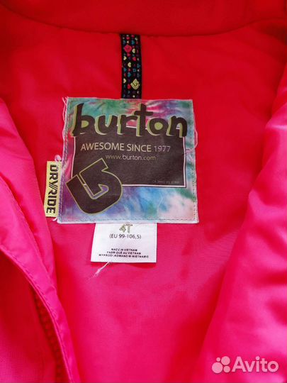 Комбинезон Burton детский горнолыжный