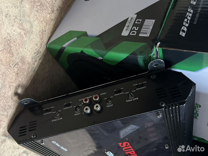 Усилитель supra 4канальный
