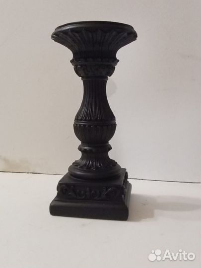 Гипсовый подсвечник