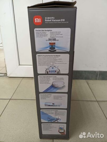 Робот-пылесос Xiaomi Robot Vacuum S10 RU Новый