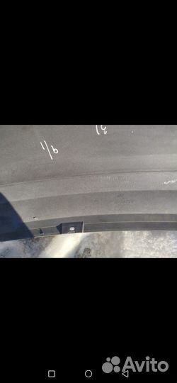 Задний бампер на volkswagen polo