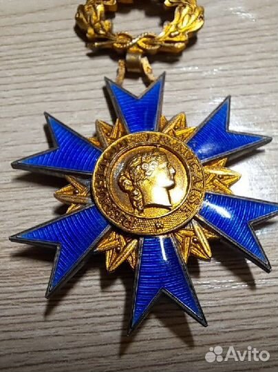 Орден заслуг, степень офицер, Франция