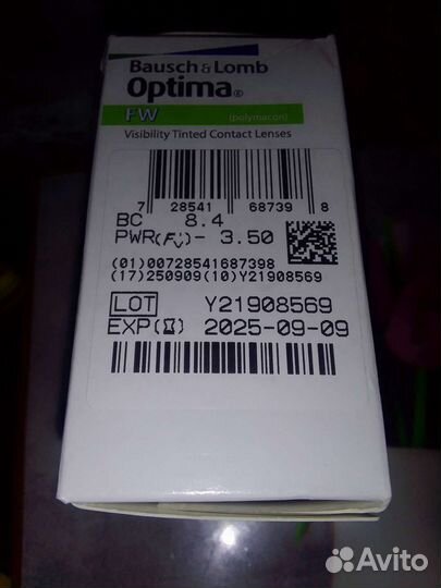 Контактные линзы Оптима