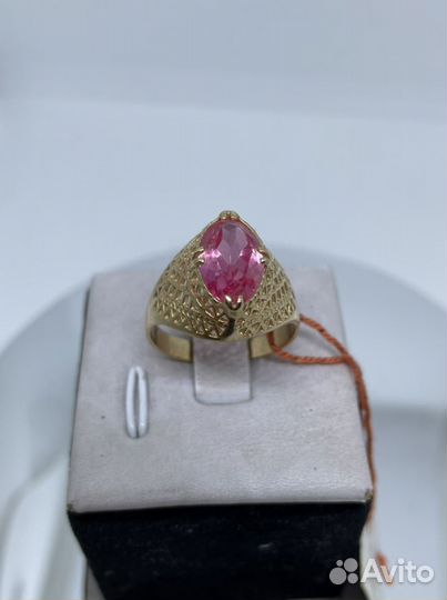 Золотое кольцо СССР р.20 мм., 4.90 гр
