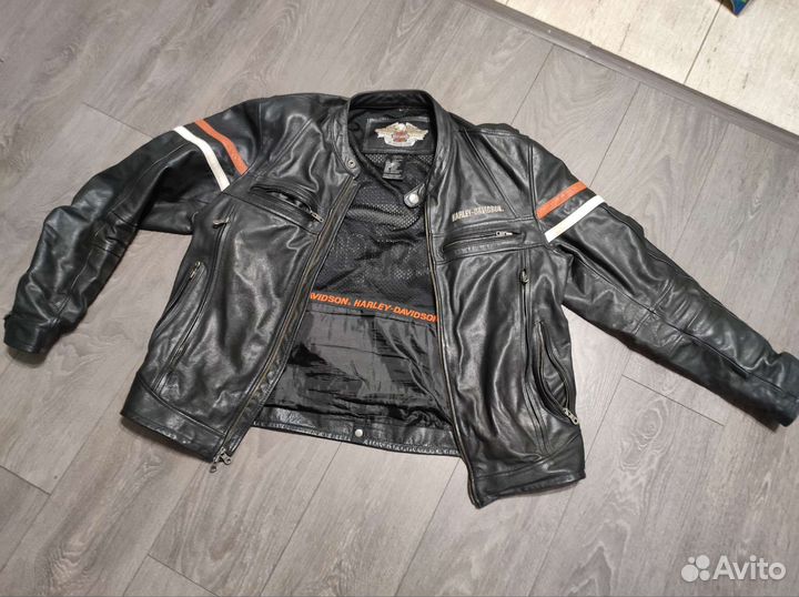 Мотокуртка кожаная Harley Davidson