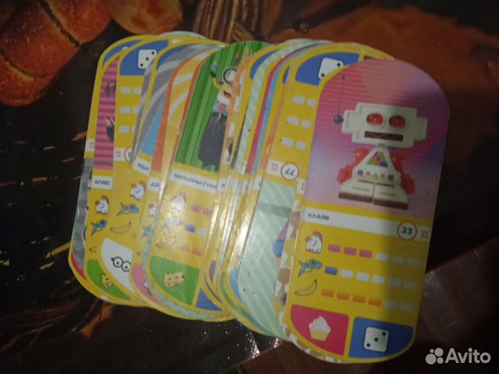 Карточки по меньёнам