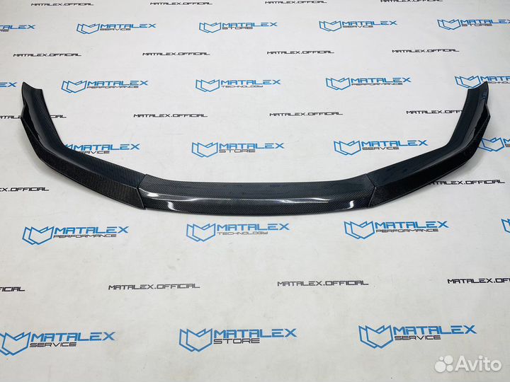 Сплиттер BMW M5 F90 рестайлинг, карбон