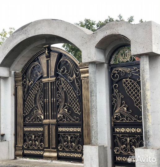 Кованные ворота