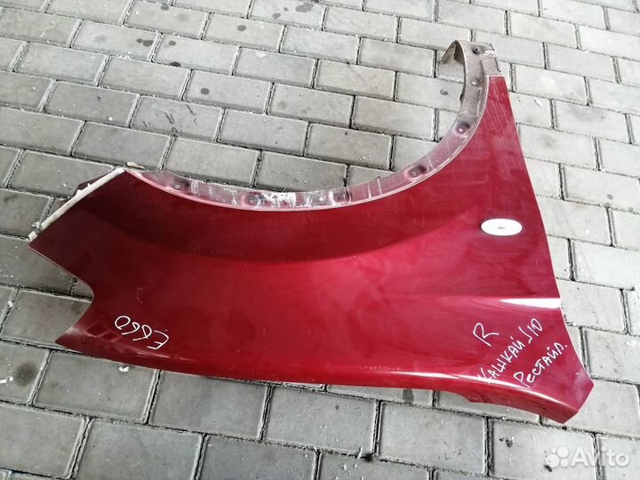 Крыло Переднее Правое Ниссан Кашкай J10 Рестайлинг