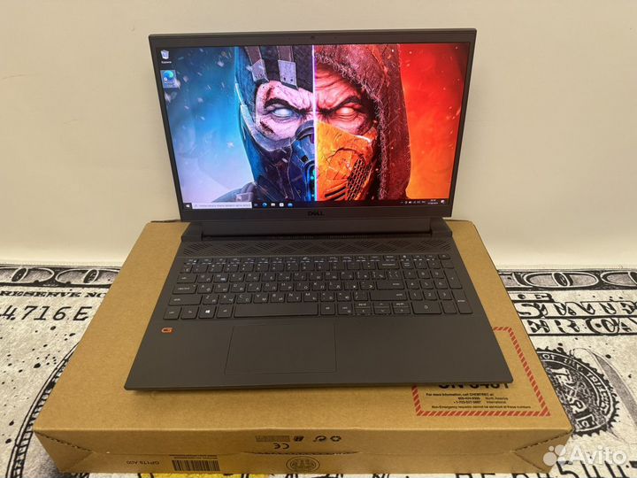 Игровой ноутбук dell G15 165Hz/RTX3060/1tbssd