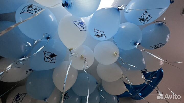 Ваш логотип на воздушных шариках