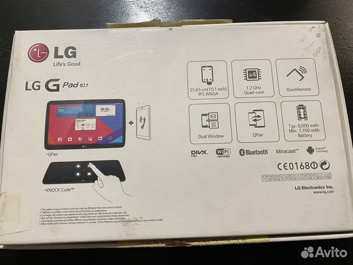 Планшет lg v700