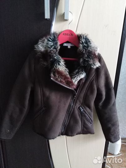 Дублёнка для девочки