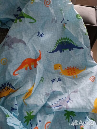 Детская простынь на резинке