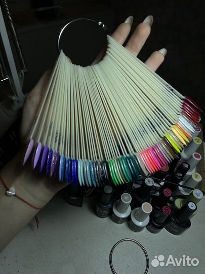 Набор гель лаков баз и гелей для маникюра