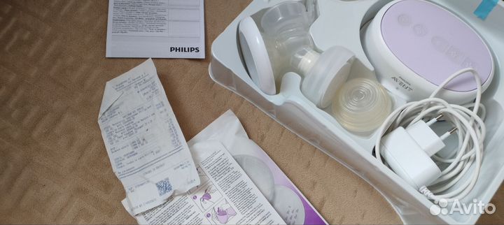 Два молокоотсоса Philips avent и Baby GO (2 шт)