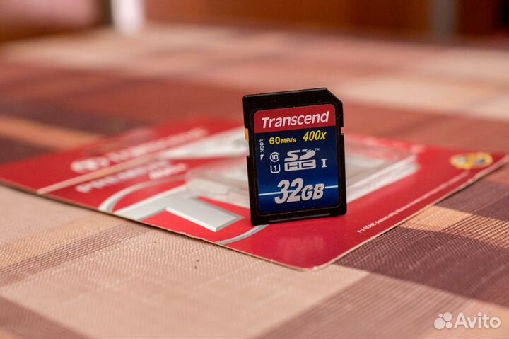 Transcend sdhc UHS-1 Premium 32Гб Made in Taiwan