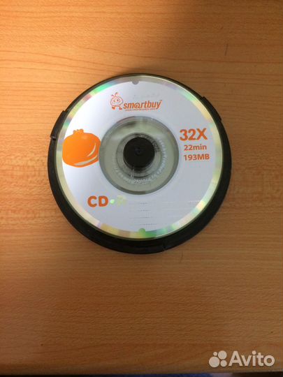 Диск оптический DVD-RW и CD-R