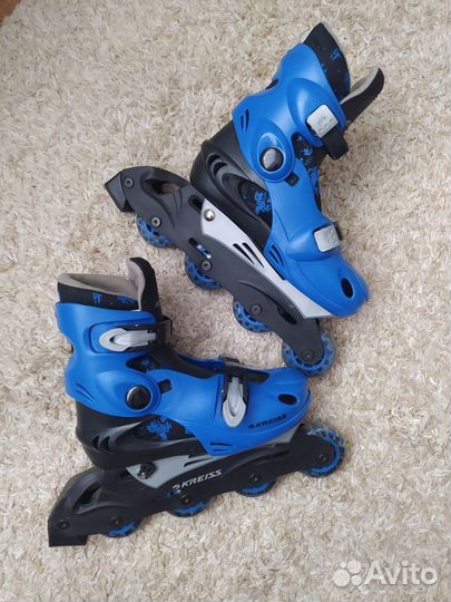 Коньки детские раздвижные 34 37