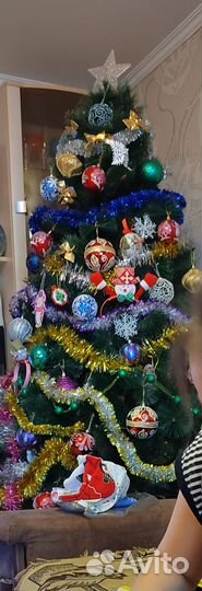 Продам искусственную ёлку бу