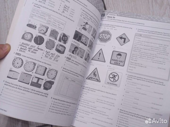 Рабочая тетрадь и учебник elementary