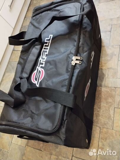 Бавл хоккейный чёрный без колёс юниор 34