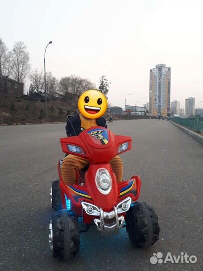 Электро квадроцикл детский