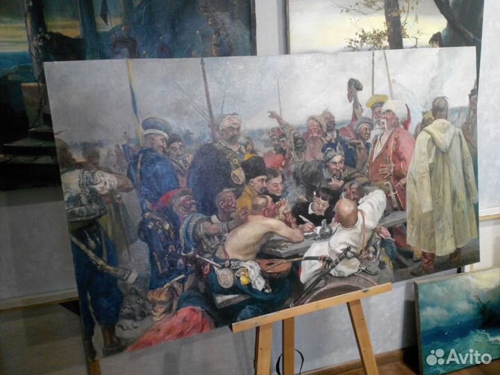 Запорожцы пишут письмо турецкому султану