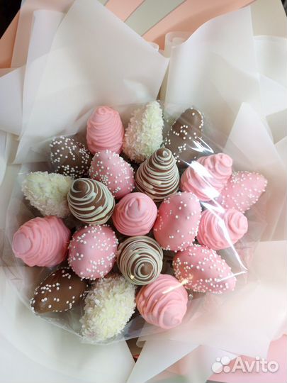 Букет клубника в шоколаде подарок