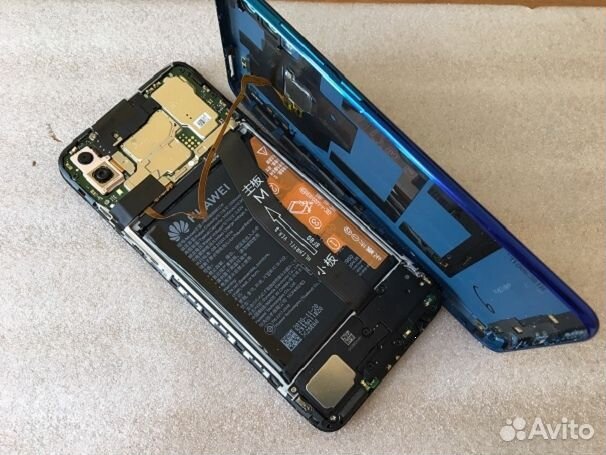 Рамка дисплея для Huawei Honor 20/Nova 5T (синий)