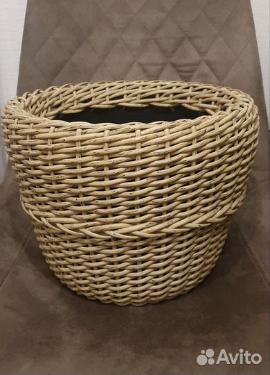 Кашпо из ротанга 12 литров