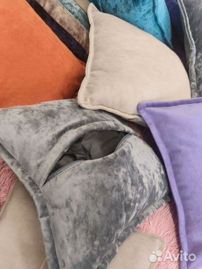 Декоративные подушки, пошив