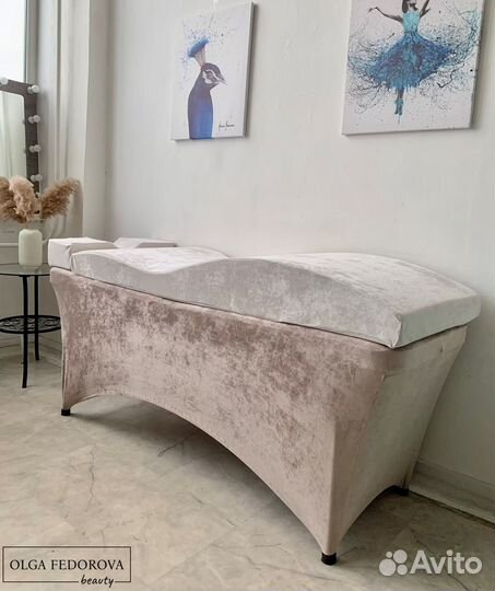 Матрас для наращивания ресниц на кушетку с эффекто