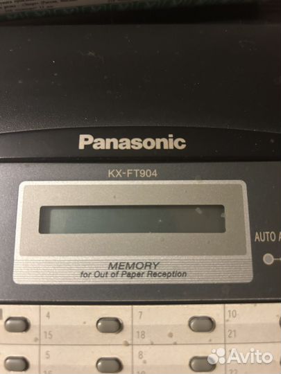 Факс panasonic KX-FT-904