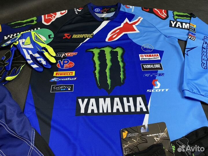 Костюм для мотокросса Yamaha Monster energy