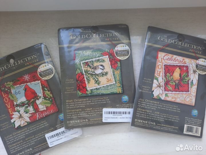 Набор для вышивания дименшенс (остатки)