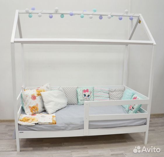 Кровать подростковая My Baby Домик 160х80 см