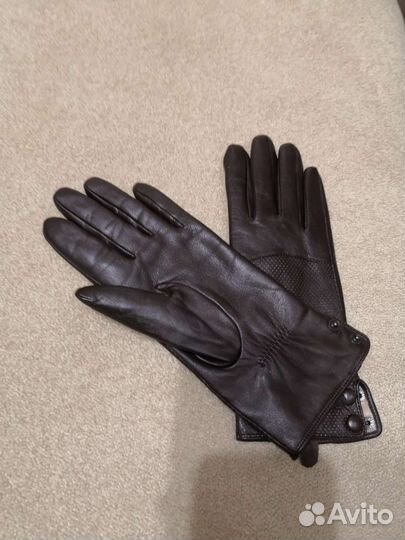 Перчатки кожанные