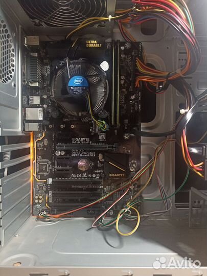 Системный блок i5 7400/8gb ddr4/120gb ssd/400w бп