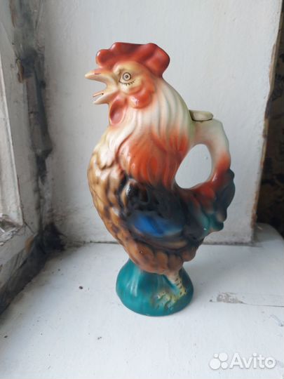 Кувшин/графин/штоф «Петух» со съёмной крышкой