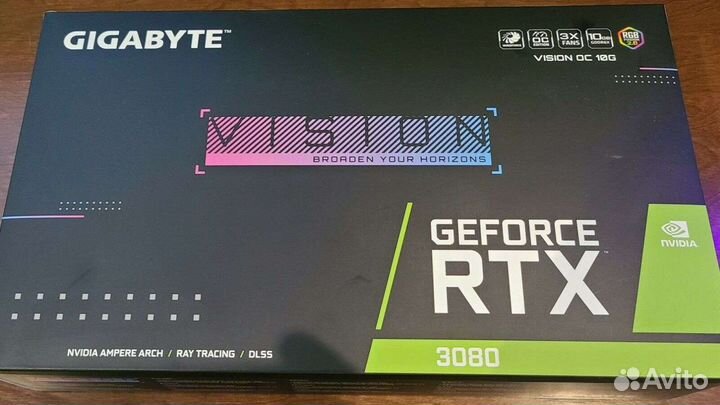 Видеокарта RTX 3080 vision OC