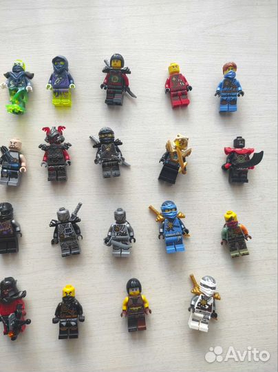 Lego ninjago - минифигурки