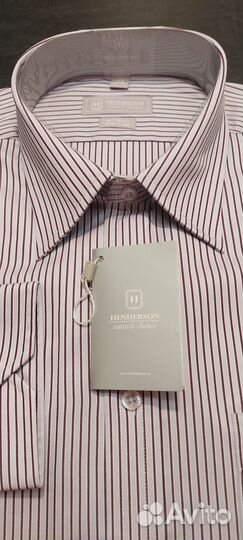 Рубашка мужская Henderson новая оригинал(размер по