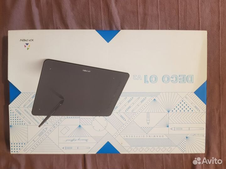 Графический планшет xp pen deco 01 v2