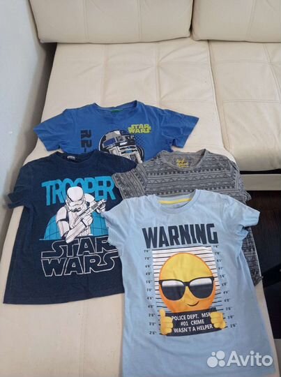 Пакет одежды для мальчика размер 128